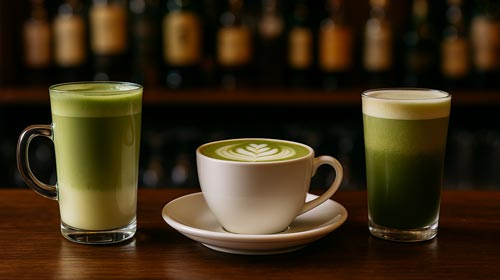 Matcha Kaffee, Latte, Nitro