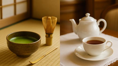 Teehaus-Rituale im Vergleich: Japanische Tradition & europäische Kultur