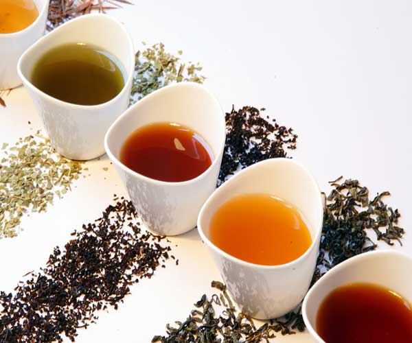 Unterschiedliche Teesorten