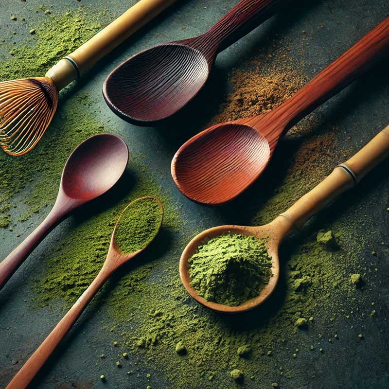 Cucchiaio Per Matcha In Bambù Chashaku - Tradizione Giapponese - Foto 3