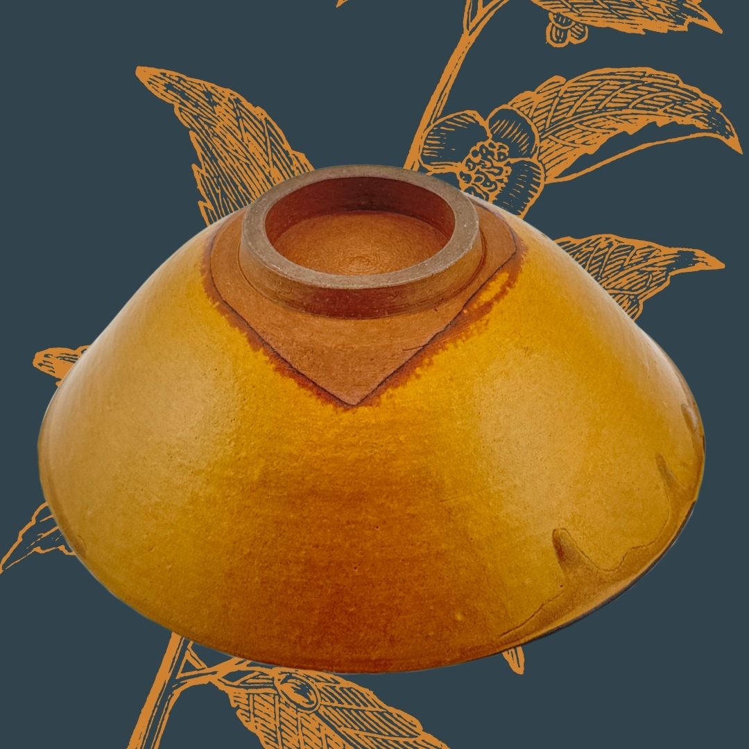 Hira-Gata - eine Schale, die wie Morgensonne atmet 黄金の静けさ