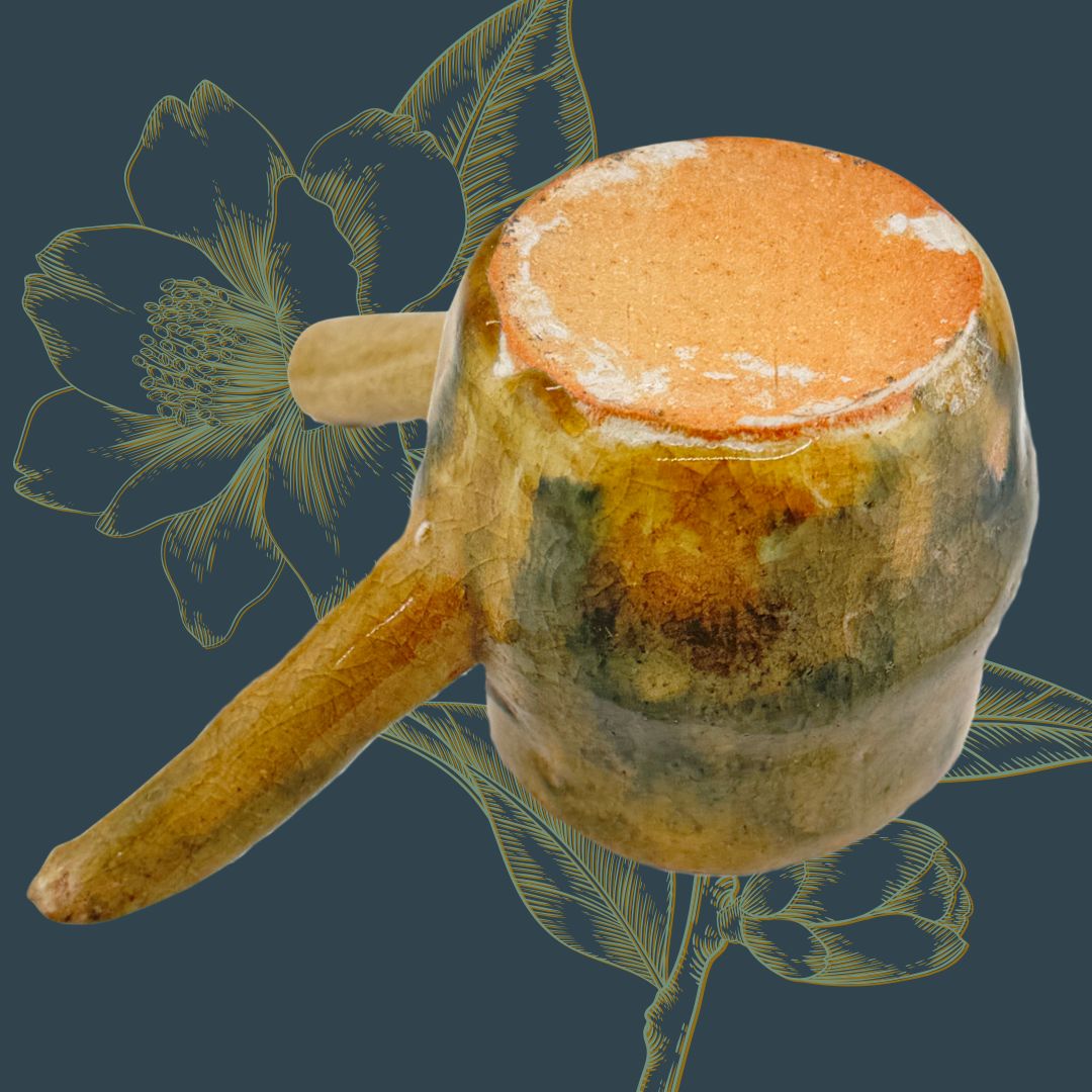 Handgefertigte Noyaki-Kyusu – rustikale japanische Teekanne | Unikat