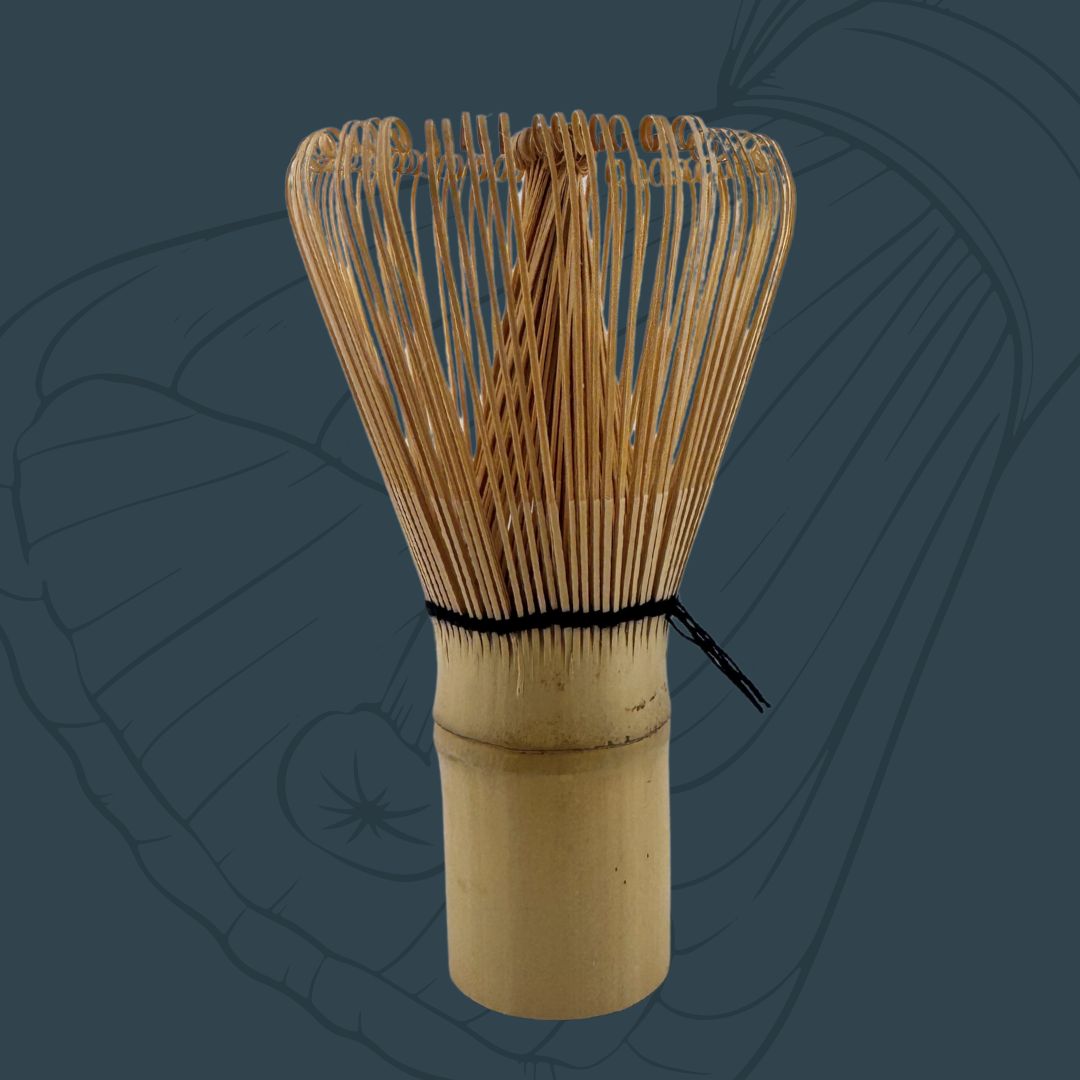 Matcha-Besen aus Bambus – Chasen (100 Borsten)