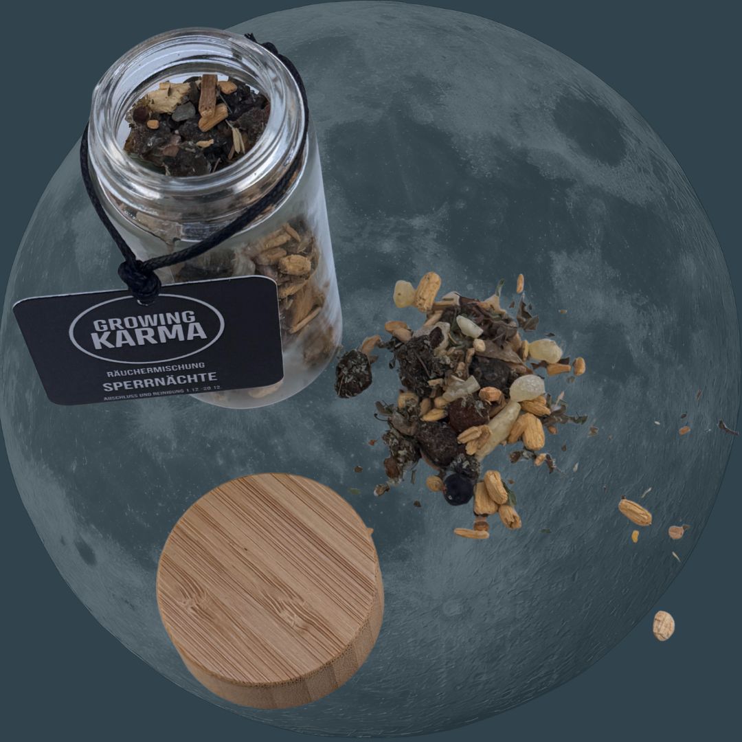 Räuchermischung Sperrnächte Abschluss und Reinigung