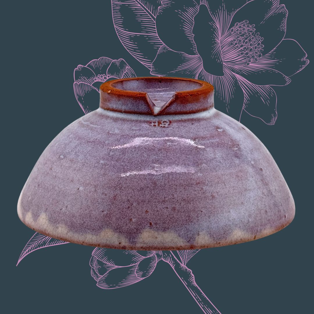 Japanische Mino Keramikschale – Handgefertigtes Unikat aus Keramik