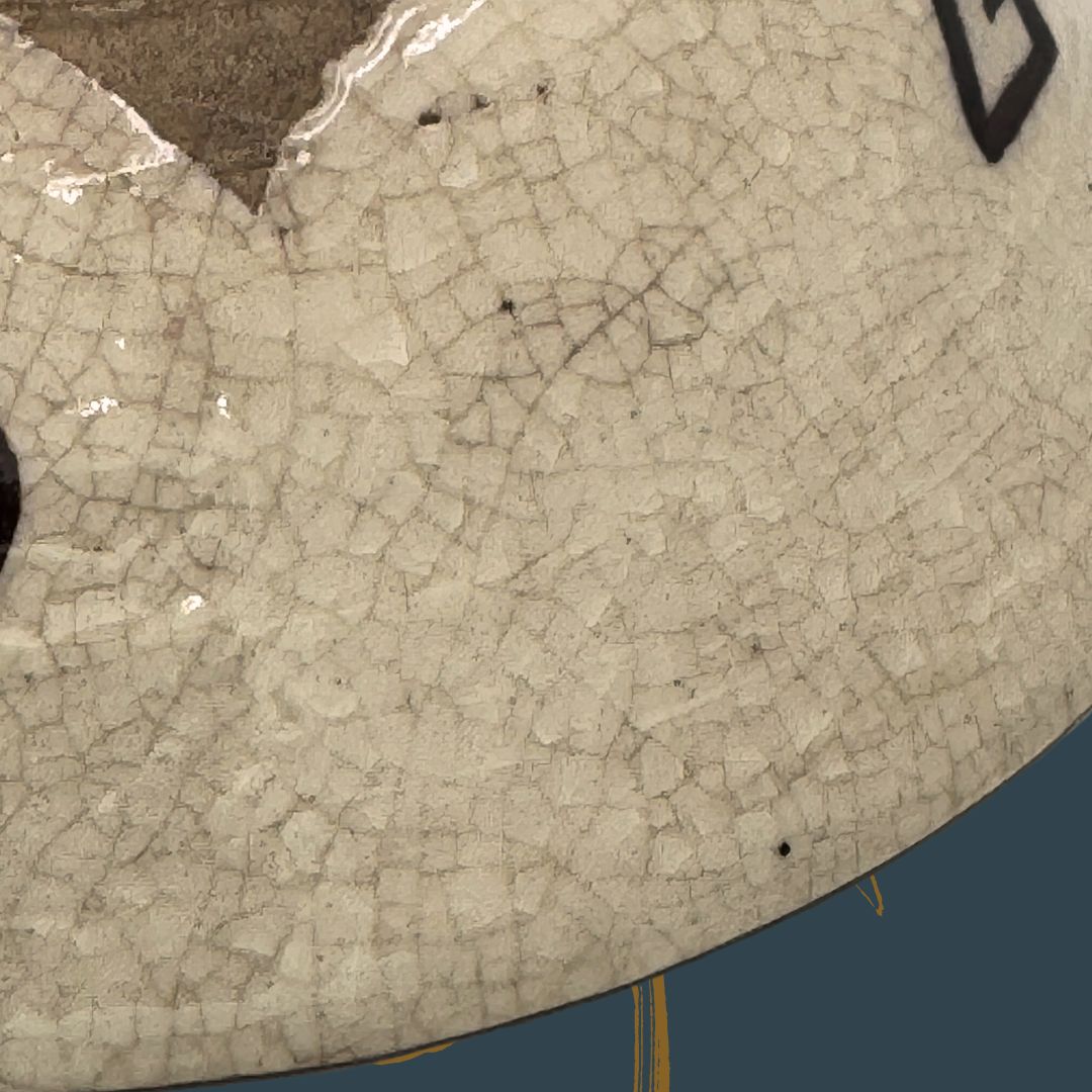 Ao-Oribe Teeschale 美濃焼 – handgefertigte Matcha Schale aus Japan