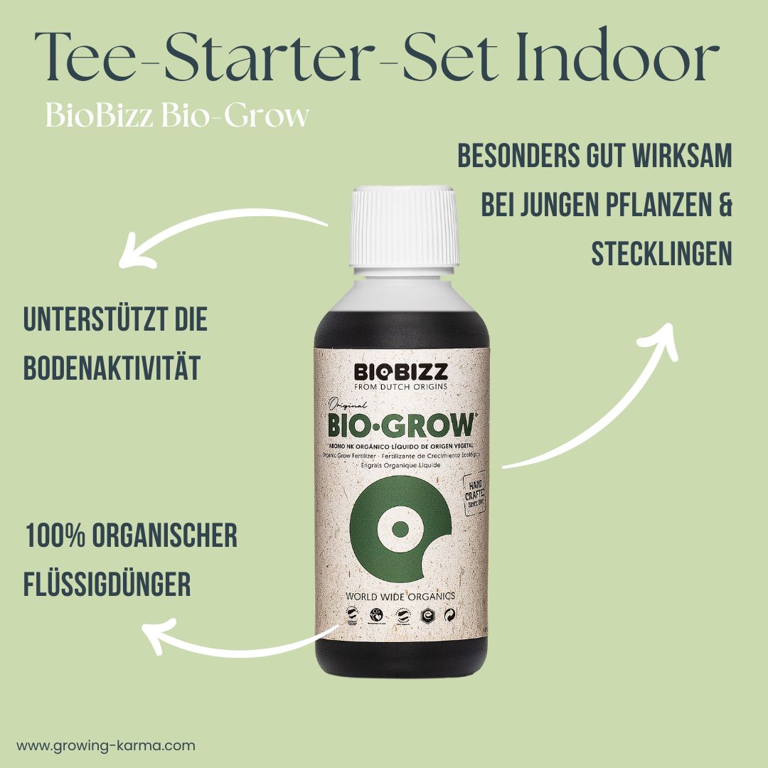 Tee Starter Set Indoor Biobizz Bio-Grow