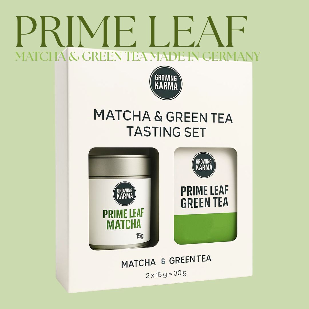 Prime Leaf Matcha & Green Tea Tasting Set 2 x 15g