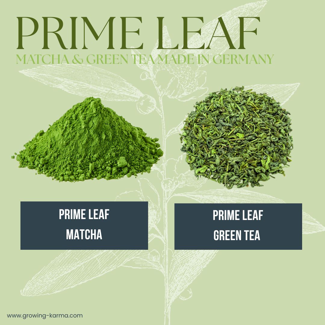 Prime Leaf Matcha & Green Tea Tasting Set 2 x 15g