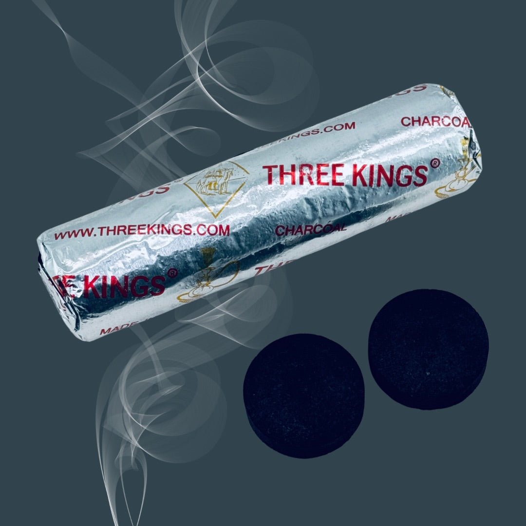 Three Kings Räucherkohle – Schnellzündende Kohletabletten fürs Räuchern