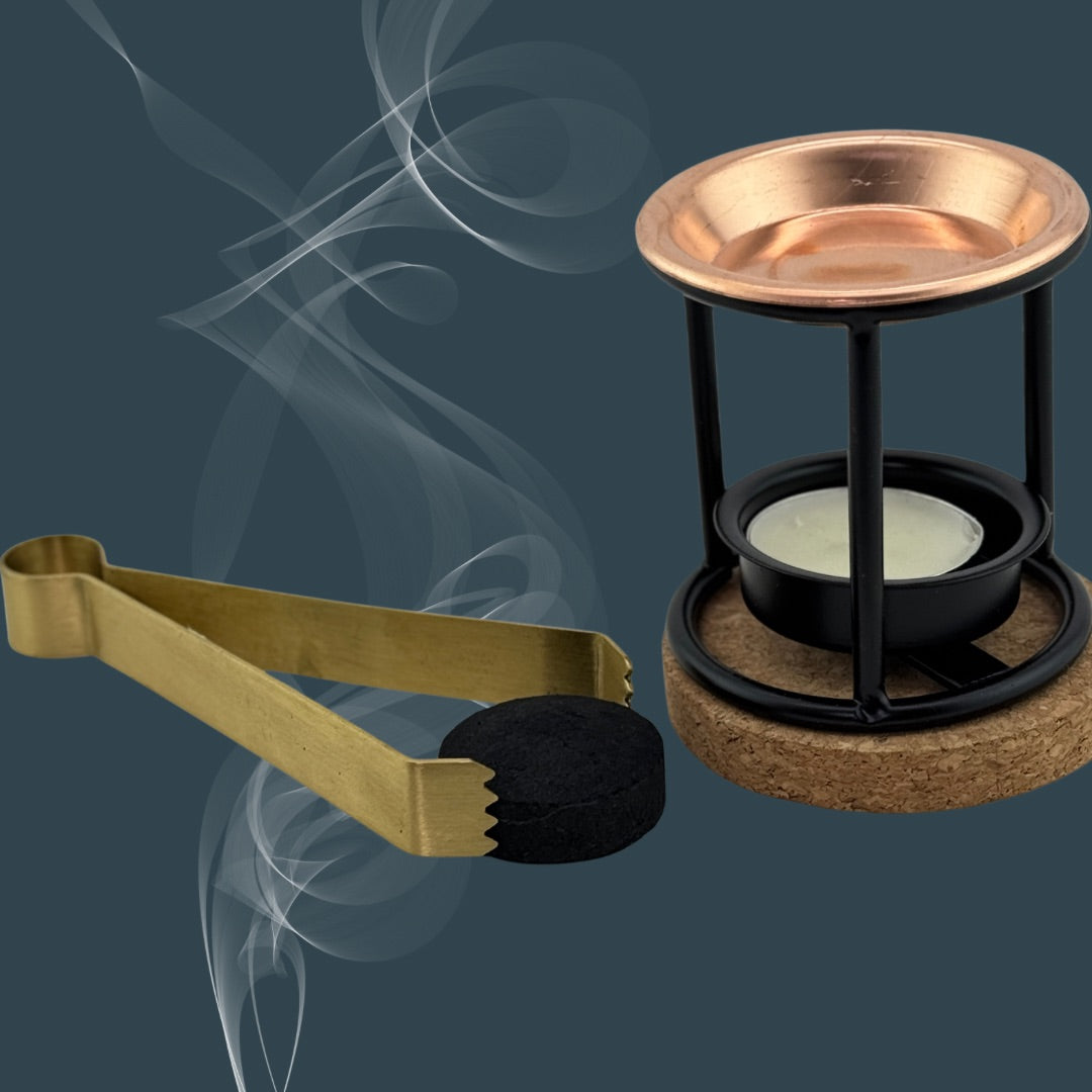 Raeucherzange mit Stoevchen