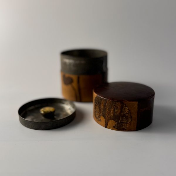 Matcha Behälter aus Kirschholz – Japanische Natsume mit Seele