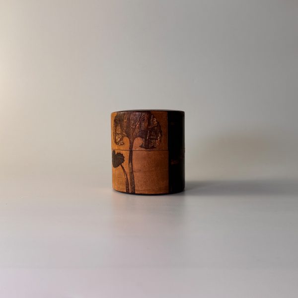 Matcha container made of cherry wood – Japanese Natsume with soul