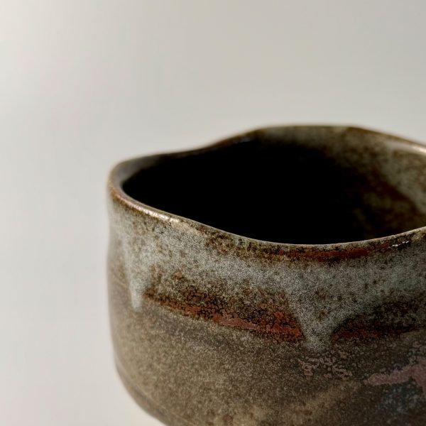 Japanische Matcha Teeschale – Han tsutsu-gata „Earth“ (1910)