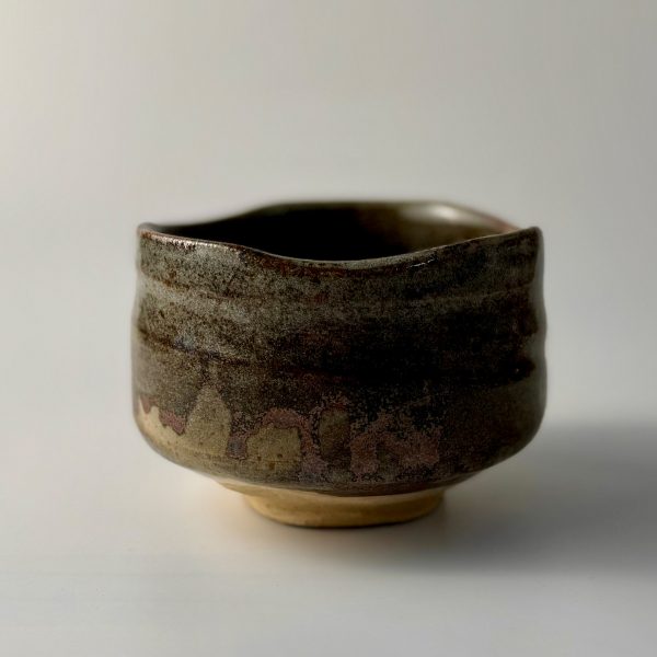Japanische Matcha Teeschale – Han tsutsu-gata „Earth“ (1910)