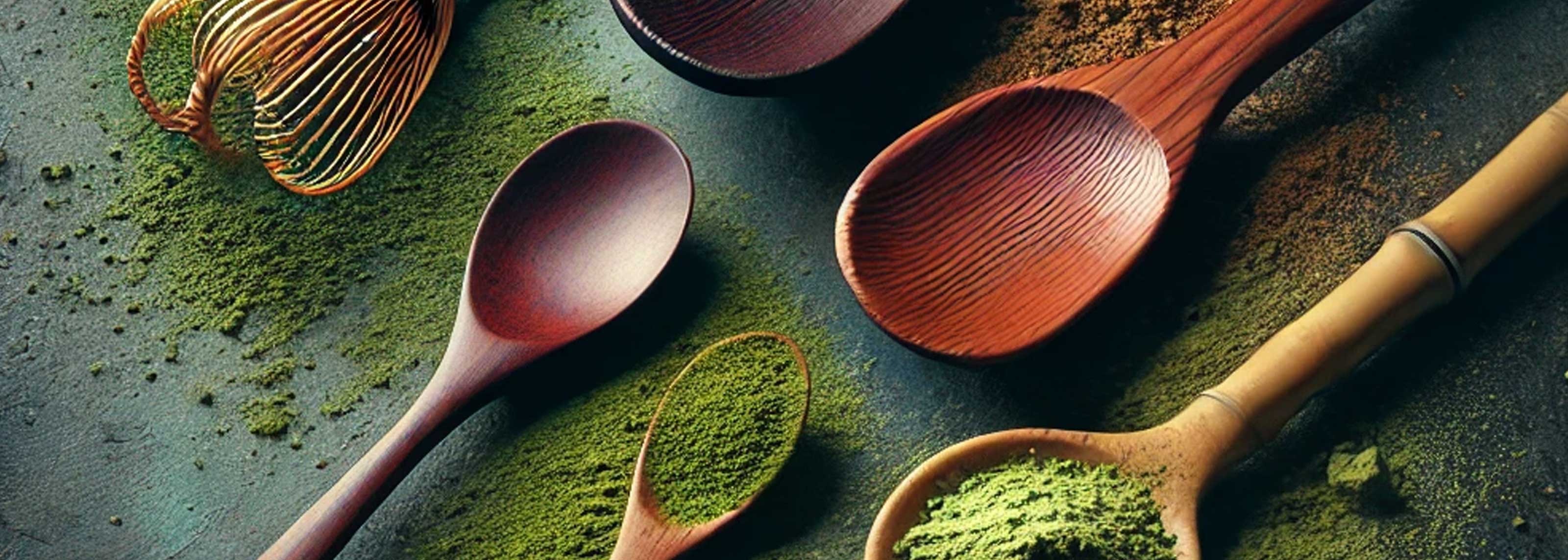 Holzlöffel für Matcha