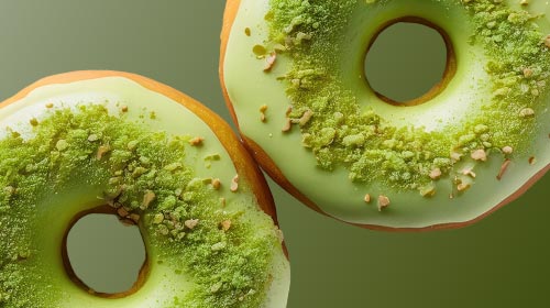 Matcha Donuts Rezept Growing Karma