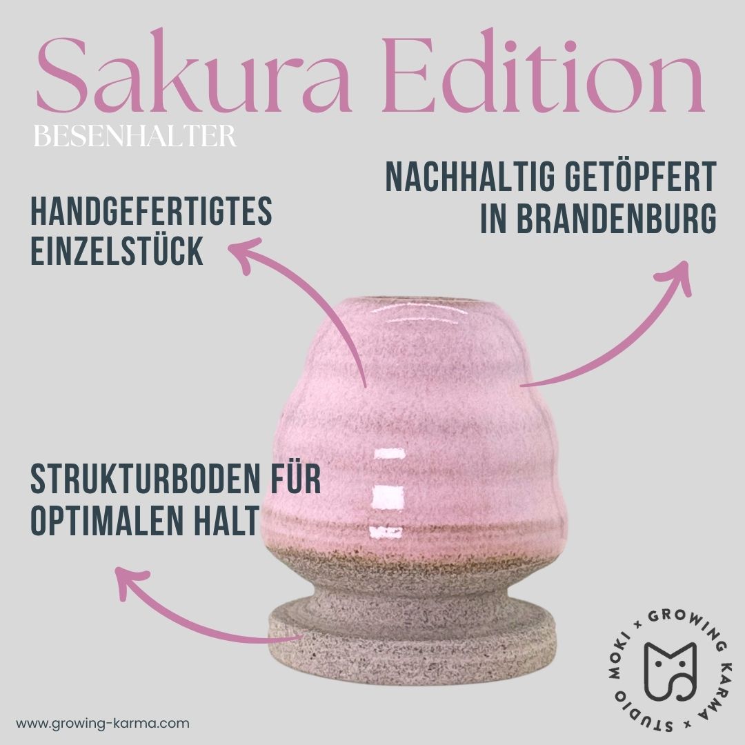 Chasen Yasume Tate Growing Karma x Studio Moki Sakura Edition