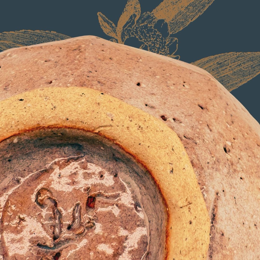 Holzbrand Chawan – signierte Matchaschale in Wan-nari Form