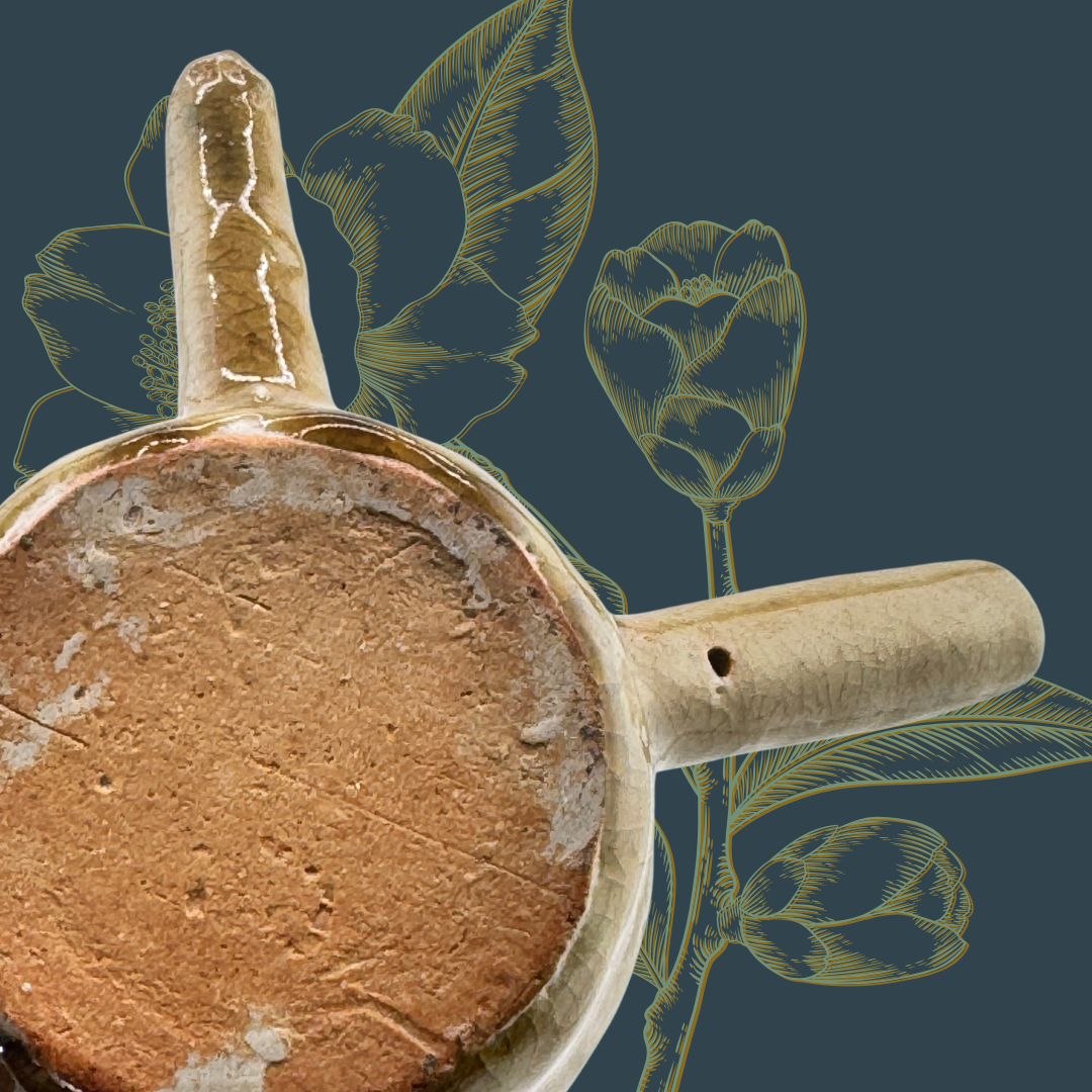 Handgefertigte Noyaki-Kyusu – rustikale japanische Teekanne | Unikat