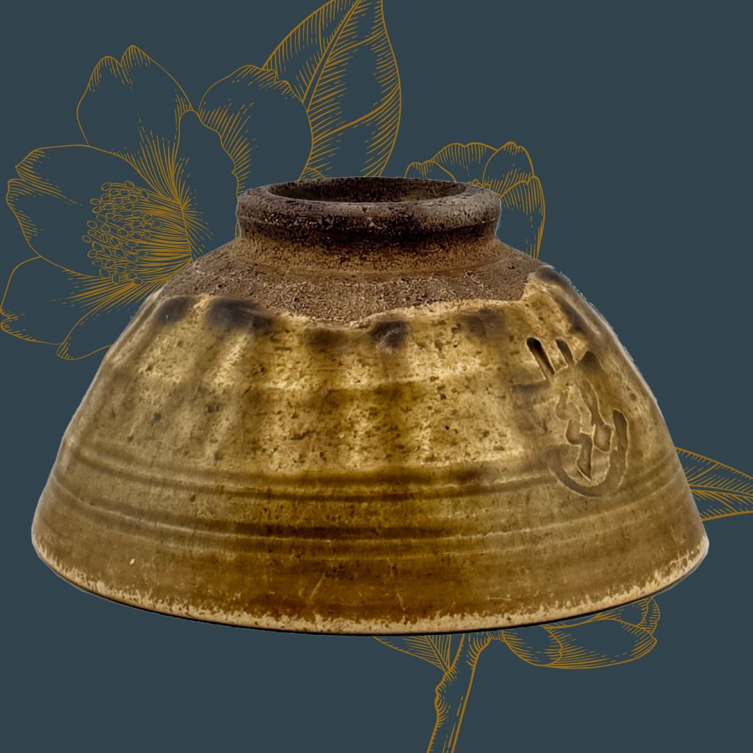 Chawan in Ki-Seto-Tradition (黄瀬戸茶碗)