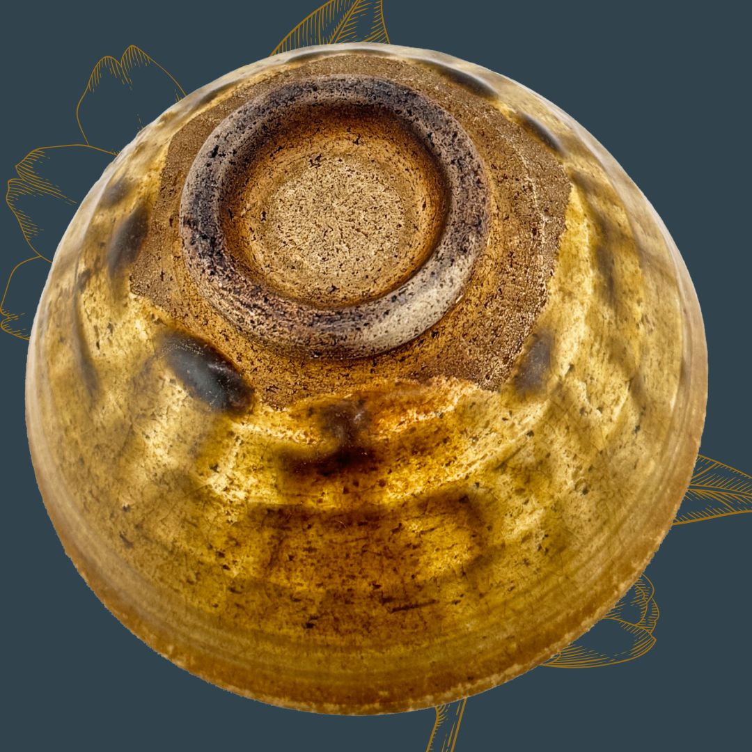 Chawan in Ki-Seto-Tradition (黄瀬戸茶碗)