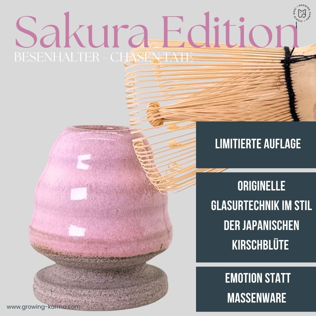 Chasen Yasume Tate Growing Karma x Studio Moki Sakura Edition