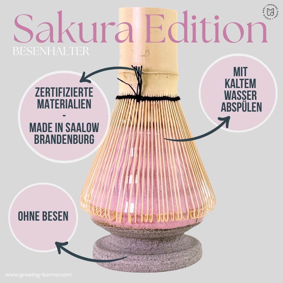 Chasen Yasume Tate Growing Karma x Studio Moki Sakura Edition