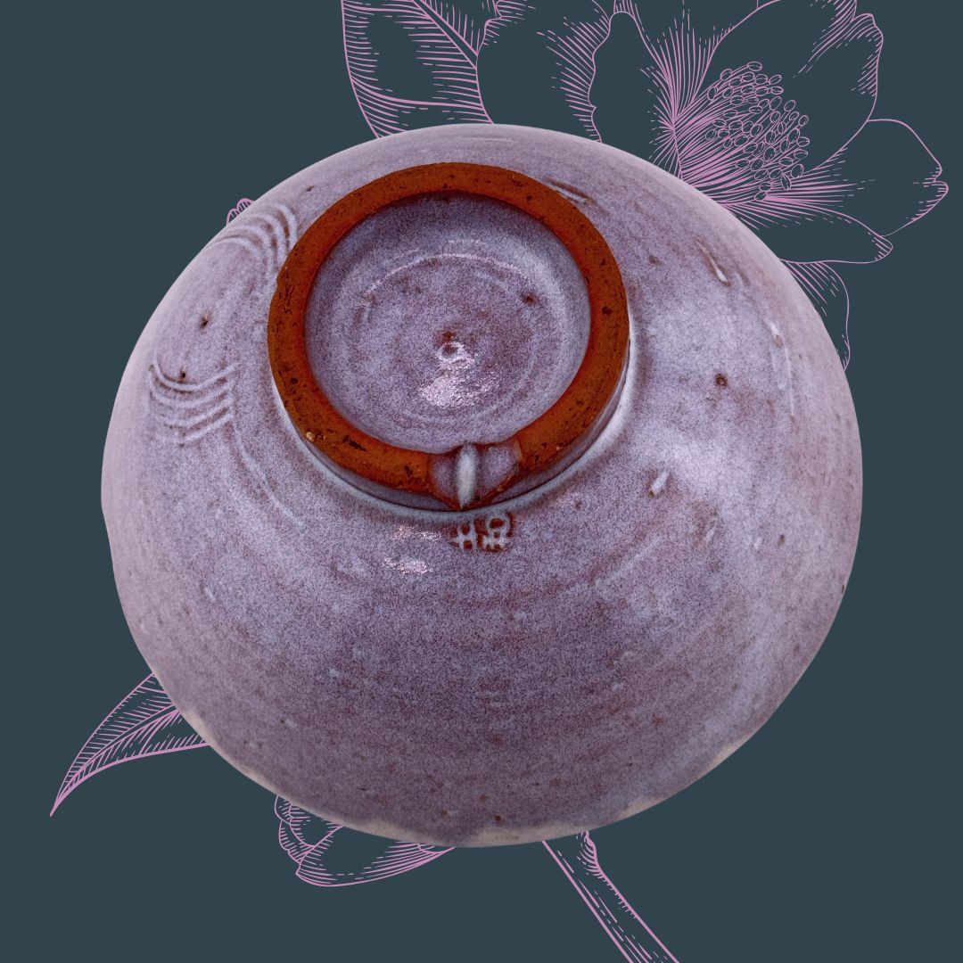 Japanische Mino Keramikschale – Handgefertigtes Unikat aus Keramik