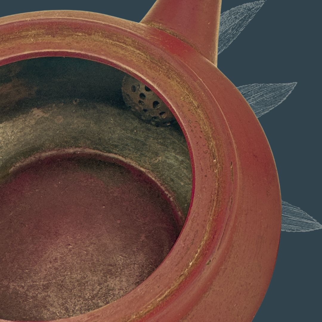 Japanische Kyusu – Seitengriffkanne aus Tokoname-Ton