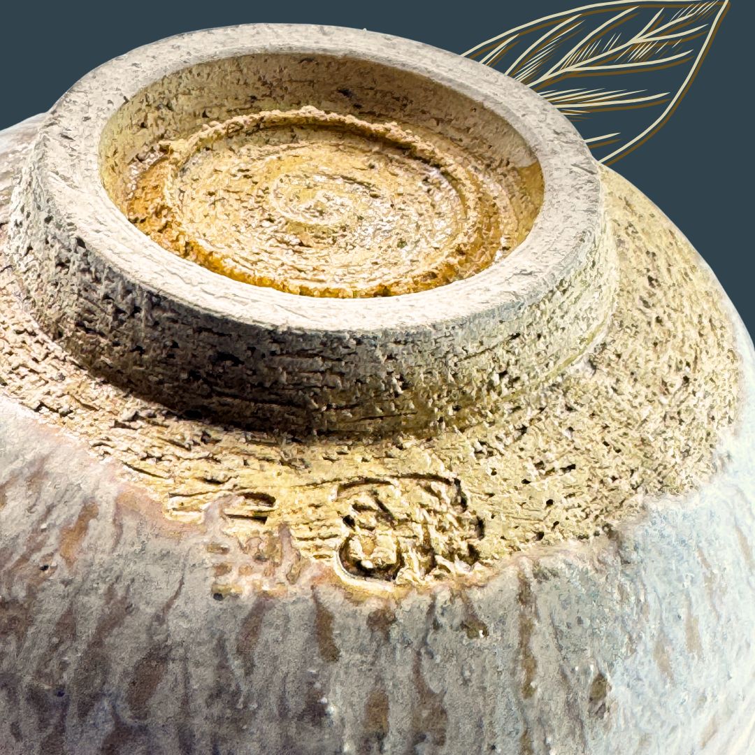 Antike Tanba Chawan 康弘 – Tanba Tachikui-yaki