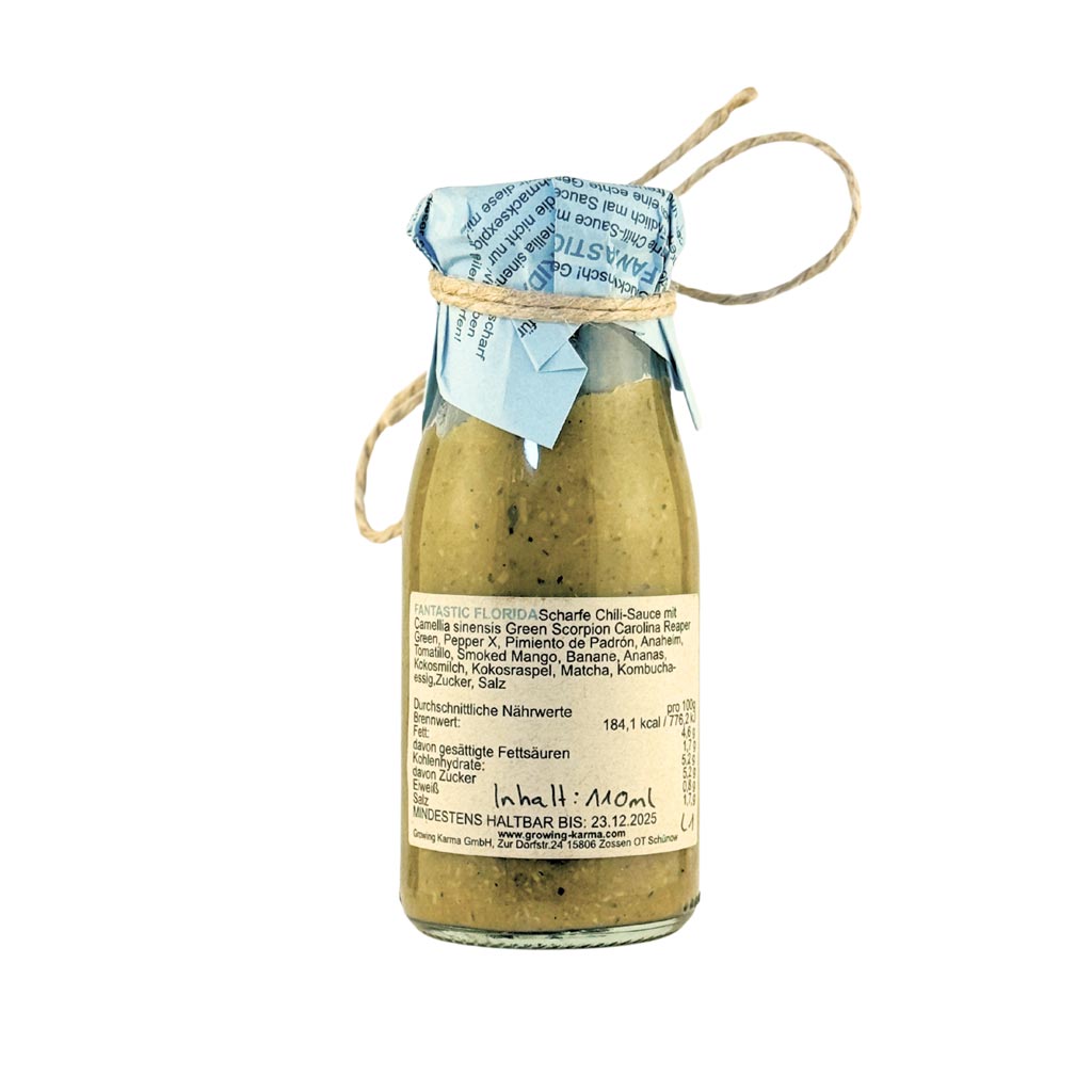 Fantastic Florida Hot Chili Sauce 110g