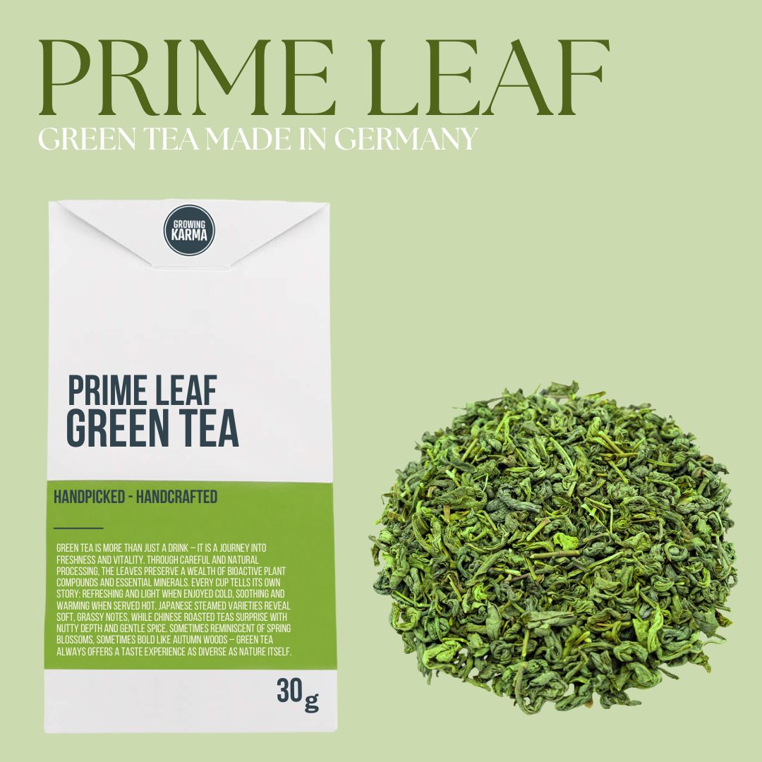 Growing Karma Prime Leaf Green Tea