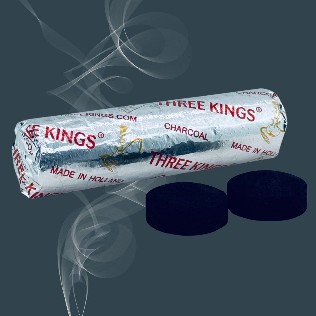Three Kings Räucherkohle – Schnellzündende Kohletabletten fürs Räuchern