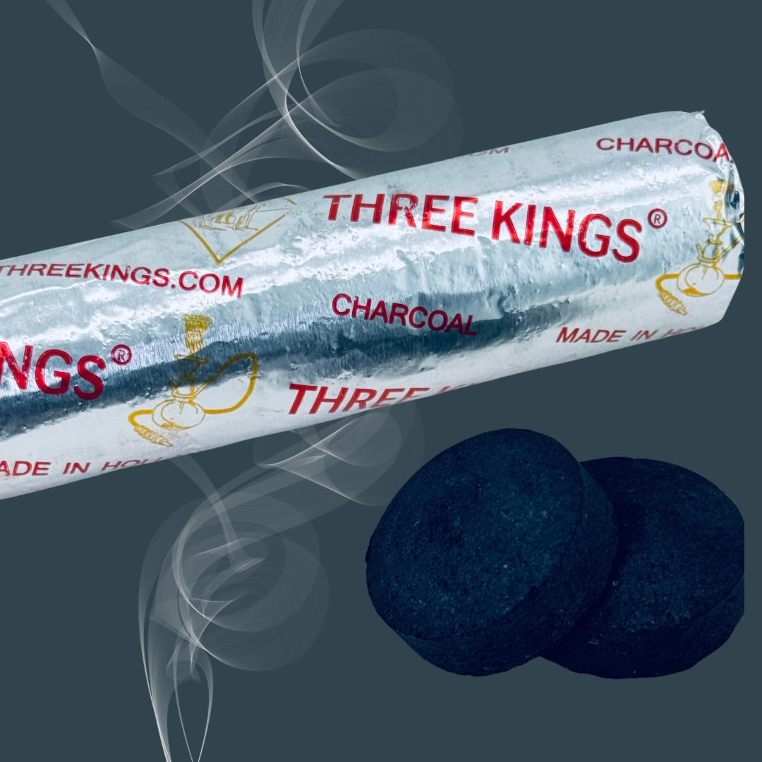 Three Kings Räucherkohle – Schnellzündende Kohletabletten fürs Räuchern