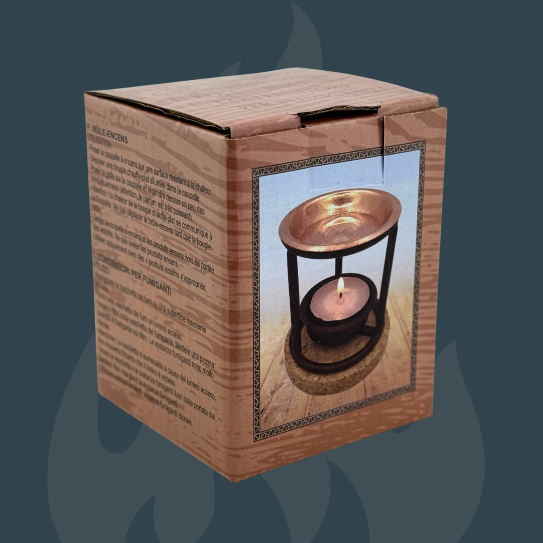 Räucherstövchen Kupfer