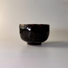 Teeschale schwarz aus Japan