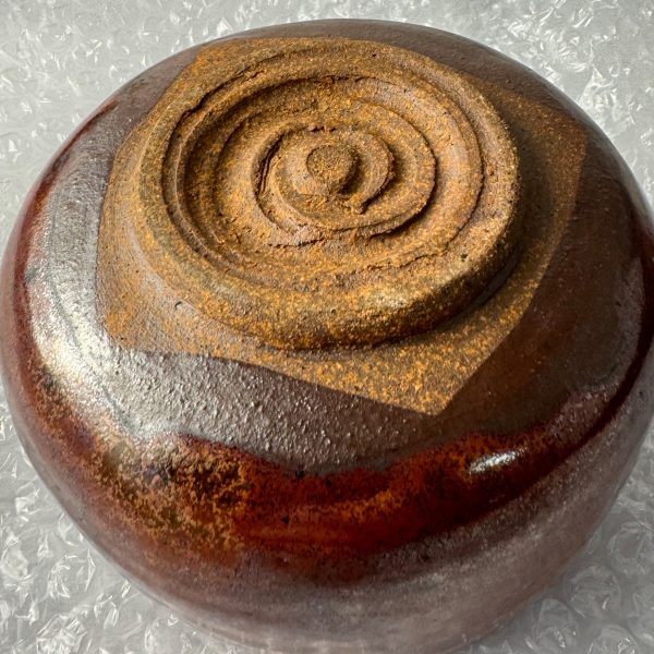 Matcha Teeschale - Han TsuTsu-Gata - Rostbraun Asche