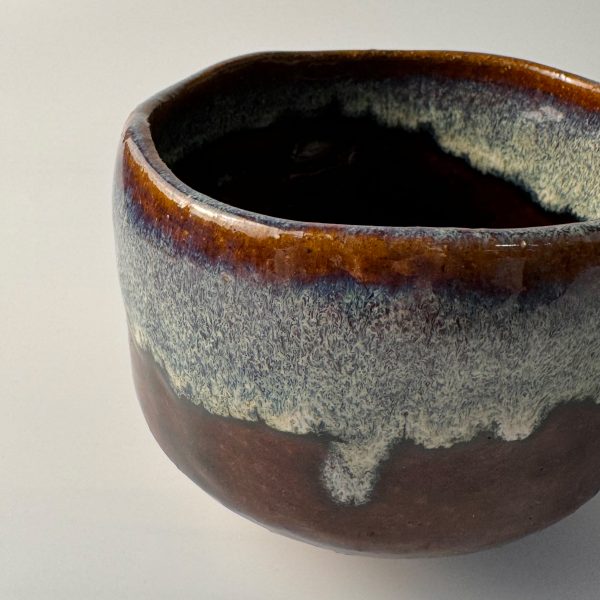 Matcha Teeschale - Han tsutsu-gata - Raku Bernstein