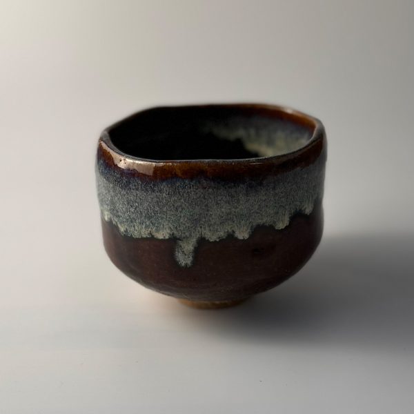 Matcha Teeschale - Han tsutsu-gata - Raku Bernstein